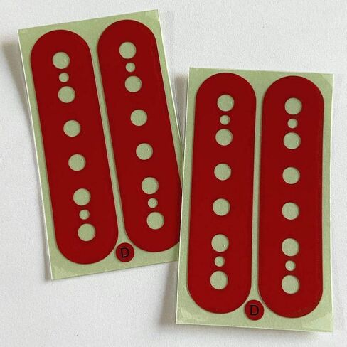 Pickup Stickers for Humbucker // DiMarzio DP100 - Cream in Saudi Arabia