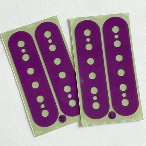 Pickup Stickers for Humbucker // DiMarzio DP100 - Cream in Saudi Arabia