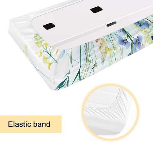 Purple Flower Piano Music Keyboard Dirt Proof Cover Piano Keyboard Dust Cover Anti-Scratch Electronic Keyboard Cover Must Have Piano Accessories, 88 Keys in Saudi Arabia