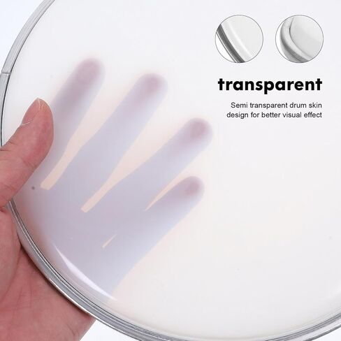 Vaguelly 10 Inch Drum Head Drum Skin Snare Drum Head Universal Drum Head in Saudi Arabia