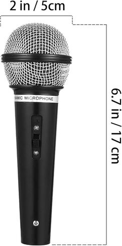8 Pcs Fake Microphone, Microphone Pretend Play Toy, Plastic Microphone, Prop Microphone,for Birthday Party, Stage Performance, Singing, Dancing, Role Playing (8) in Kuwait
