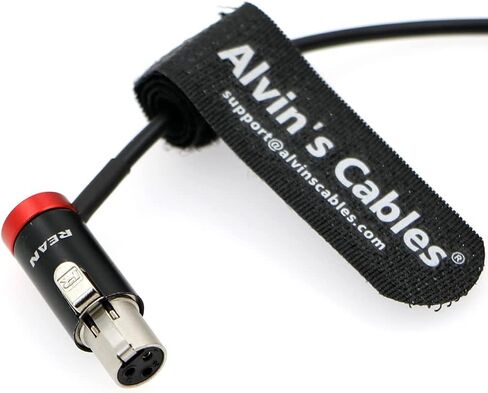 كابلات ألفين منخفضة المستوى TA3F إلى XLR 3 Pin Male كابل صوت لأجهزة استقبال Lectrosonics SRc إلى أجهزة الصوت 60 سم | 24 بوصة أحمر in Kuwait