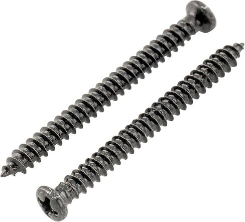 Musiclily Basic 2.8x32mm مسامير تركيب معدنية مترية P90 نمط لاقط، أسود (مجموعة من 20) in Saudi Arabia