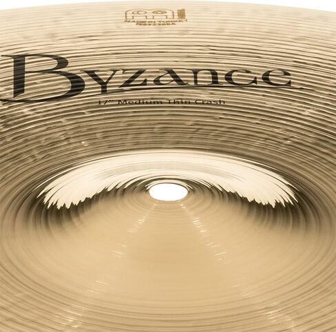 مينل سيمبالز B17TC-B بيزانس 17 بوصة بريليانت رقيقة كراش سيمبال (فيديو) in Kuwait