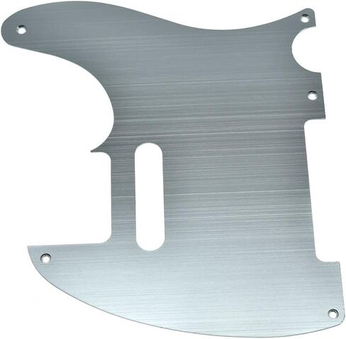 KAISH Metal Aluminum Anodized American Vintage 5 Hole Tele Style Pickguard TL Pick Guard Scratch Plate for USA/Mexico Telecaster Gold in Saudi Arabia