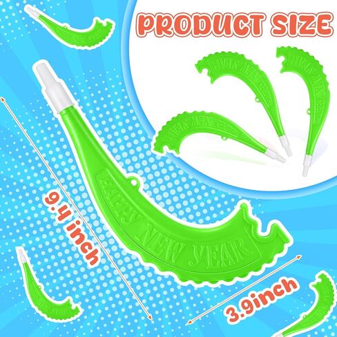 8 Pieces Plastic Shofar Horn Rosh Hashanah Horns Toys Gifts Rosh Hashanah Decorations Noisemakers Horns Instruments Decorative Shofar for Joyful Parties, New Year (Colorful) in Saudi Arabia