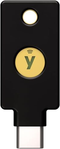 Yubico - YubiKey 5 NFC - Two-Factor authentication (2FA) Security Key, Connect via USB-A or NFC, FIDO Certified - Protect Your Online Accounts in Kuwait