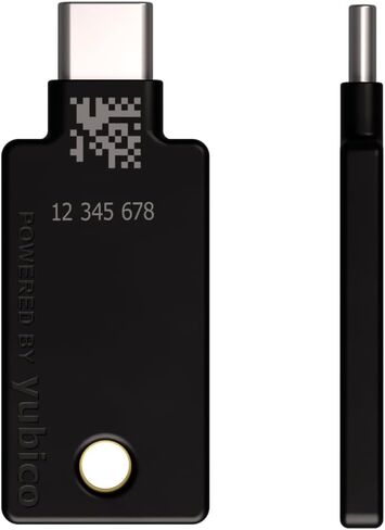 Yubico - YubiKey 5 NFC - Two-Factor authentication (2FA) Security Key, Connect via USB-A or NFC, FIDO Certified - Protect Your Online Accounts in Kuwait