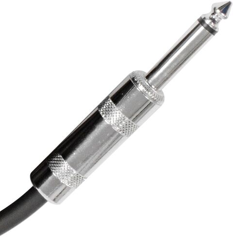 Seismic Audio SAGC10R-Green 10-Feet TS 1/4-Inch to 1/4-Inch Right Angle TS Guitar Cables, Green in Saudi Arabia