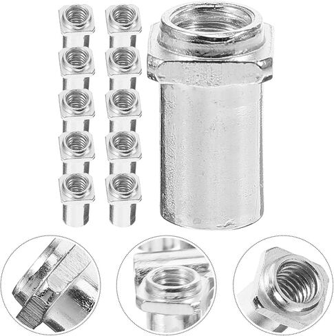 ERINGOGO Tom Lug Swivel Nuts 20pcs Drum Stand Iron M5 Guitar Square Sealed Pegs in Saudi Arabia