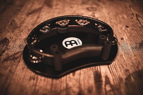 Meinl Percussion Tambourine Holder Set to Play with Your Foot — NOT Made in China — for Cajon Players, Guitarists and Multi-Instrumentalists, 2-Year Warranty (MPTHS) in Saudi Arabia