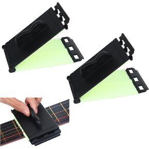 Guitar String Cleaner, 2 Pack Fretboard Cloth Electric Guitar Cleaning Kit Guitar Maintenance Accessories Guitar Cleaning Tool Kit for Electric Guitar, Violin, Bass, Ukulele, Musical Instrument Care