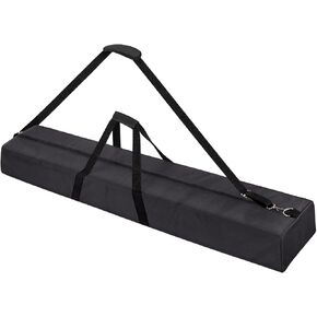39" Long Tripod Carrying Bag for Speaker and Light Stands, Mic/Microphone Poles - with Adjustable Shoulder Strap, Heavy Duty Handle and Double Zipper