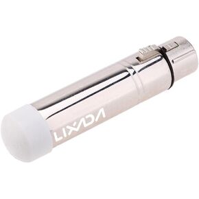 Lixada 2.4G DMX512 Dfi Wireless Female XLR Receiver LED Lighting for Stage PAR Party Light Lighting Control Silver