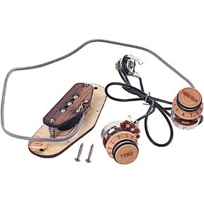3-string Maple Cigar Box Guitar Pickup With Volume And