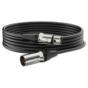 XLR Cables,10FT Microphone Cable, XLR Male to XLR Female Mic Cable for Speaker,PA System,Audio Interface,Flexible 3-Pin Balanced 22AWG XLR Cord, Improved Tin-Plated Copper Conductor
