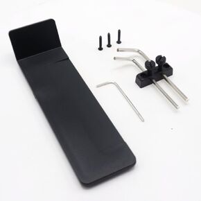 CashBeat Electric Guitar Tremolo Bridge Kit for Floyd Rose System - Complete Set with Locking Nut, Bridge Shims, Springs, Black Finish, Precision Crafted for Enhanced Performance
