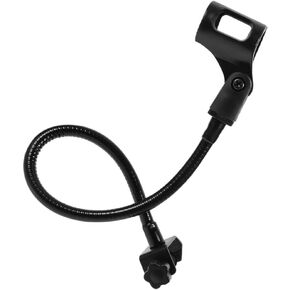 Microphone Stand Microphone Arm Stand Desk Mic Microphone Gooseneck Stand Lavalier Mic Desktop Mic Stand Microphone Racks Iron Microphone Storage Rack Spray Paint Cell Phone Tripod