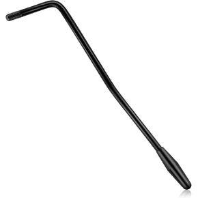 1 Pcs 6MM Metal Electric Guitar Tremolo Arm Whammy Bar Vibrato Arm Thread Single Tremolo Arm for Guitar Accessories (Black)