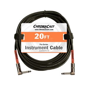 ChromaCast Vanilla Cream 15-Feet Pro Series Instrument Cable (CC-PSCBLAA-15VC)