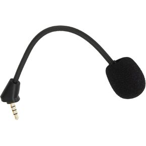 Replacement Microphone for Hyper X Cloud II for Cloud Core for Cloud Pro Silver for Cloudx, PC Gaming Headsets Microphone, 3.5mm Plug