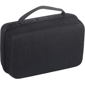 Microphone Bag,Microphone Box,Case for SM7B Vocal Dynamic Microphone MV7 MV7X USB Podcast Microphone for Charging Cable, Power Bank, Hard Drive, Cell Phone, External Battery - Small Travel Case