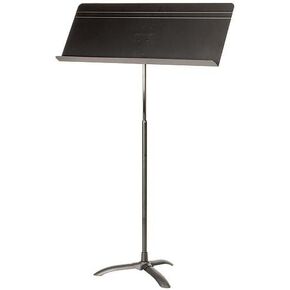 Manhasset Fourscore Black Sheet Music Stand with Auto-Adjust