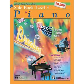 Alfred's Basic Piano Library Top Hits! Solo Book, Bk 3 (Alfred's Basic Piano Library, Bk 3)