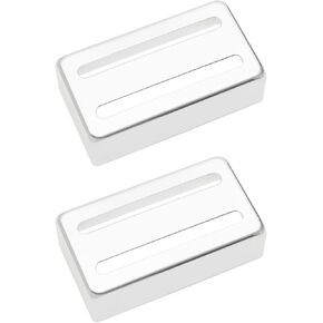 Create idea 2pcs Brass Two Slot Style Guitar Pickup Cover 70x 39x19mm Classic Copper Humbucker Cover for Electric Guitar Pickup Parts, Gold