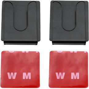 3M Microphone Holders Universal Microphone Holders Car Microphone Holders (Black) 2PCS