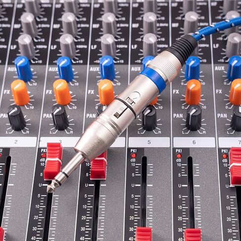 XLR أنثى إلى 1/4 بوصة TRS ستيريو جاك التوصيل محول كابل متوازن - 3Pack in Kuwait