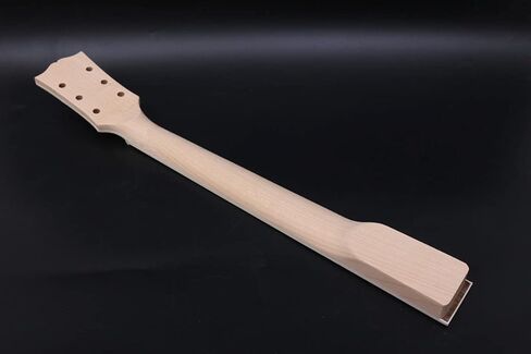 غيتار كهربائي Yinfente برقبة 22 فريت 24.75 بوصة من خشب القيقب وخشب الورد ولوحة جيتار كهربائية بديلة برأس ملزم in Kuwait