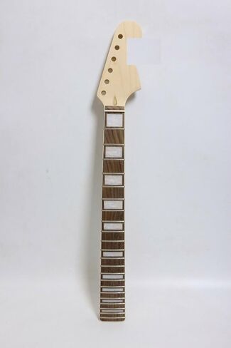 Guitar Neck 22 fret Canada Maple Rosewood Fretboard Block Inlay Big Head 25.5inch Electric Guitar Neck Replacement in Saudi Arabia