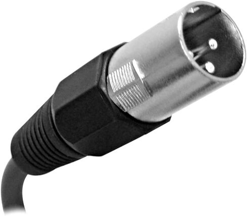 SEISMIC AUDIO - SAXLX-50 - كابل ميكروفون XLR أحمر بطول 50 بوصة ذكر إلى أنثى XLR - متوازن - سلك تصحيح بطول 50 قدم in Saudi Arabia
