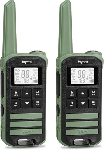 Long Range Walkie Talkies for Adult with NOAA Weather Alert Portable Walkie Talkies Rechargeable 22 Modifiable FRS Two Way Radios with Charger Cable &1400mAh Li-ion Battery (Black) in Saudi Arabia