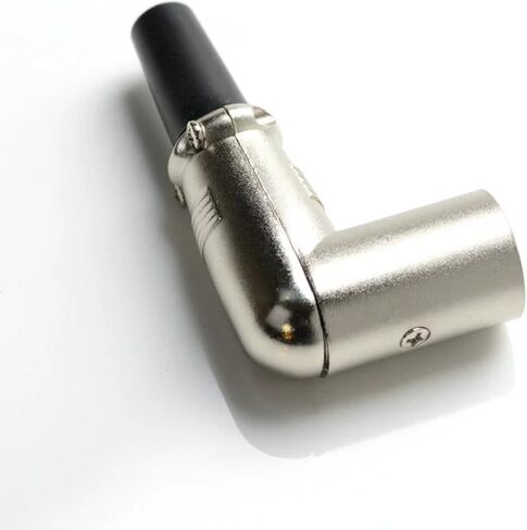 Right Angle XLR, 90 Degree XLR Cable,3 Pin Microphone Elbow,Pro Audio DJ XLR Male and Female Connectors (2 Male and 2 Female) in Kuwait