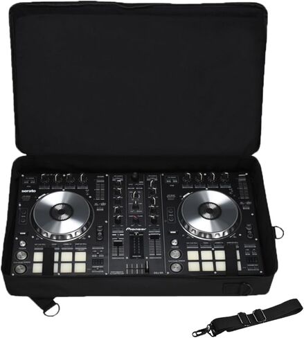 حقيبة سفر لـ Pioneer DDJ SR2 /SR/DDJ 202 /S4 Mk3 DDJ-REV1 / Mixtrack Platinum FX وHercules Inpulse 500 مع حزام كتف متوافق مع وحدة تحكم DJ مقاس 22.44 * 13.7 * 3.15 بوصة in Saudi Arabia