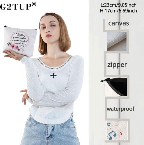 G2TUP هدية منسق الزفاف حقيبة إكسسوارات حفل الزفاف أقوم بلحظات جميلة شكرًا لك مخطط (منسق الزفاف T) in Kuwait
