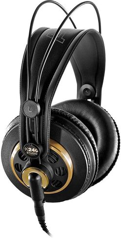 ميكروفون سنهايزر MKH416-P48U3 بمكثف أنبوبي فائق القلب مع سماعات AKG K 240 Studio Pro وحزمة كابل XLR-XLR in Saudi Arabia