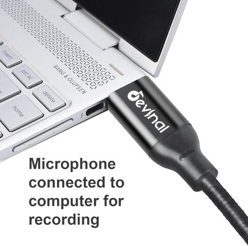 كابل تسجيل Devinal أنثى XLR إلى USB C، كابل إدخال ميكروفون مزدوج غير متوازن XLR أنثى إلى USB من النوع C متوافق مع هاتف Samsung Google Huawei Xiaomi الذكي أو MacBook، إلخ 3.3 قدم in Kuwait