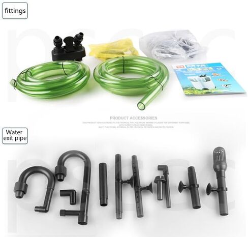 فلتر علبة خارجي بلون بحري 3/4 مراحل بمعدل تدفق 370/525 جالون في الساعة مياه مالحة طازجة (3 مراحل 370 جالون في الساعة) يأتي مع وسائط مرشح in Kuwait