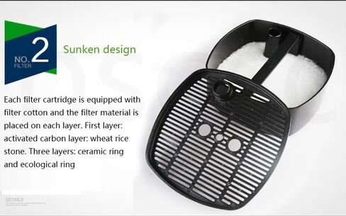 فلتر علبة خارجي بلون بحري 3/4 مراحل بمعدل تدفق 370/525 جالون في الساعة مياه مالحة طازجة (3 مراحل 370 جالون في الساعة) يأتي مع وسائط مرشح in Kuwait