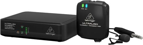 Behringer ULTRALINK ULM300LAV High-Performance 2.4 GHz Digital Wireless System with Lavalier Microphone, Belt-Pack Transmitter and Receiver in Saudi Arabia