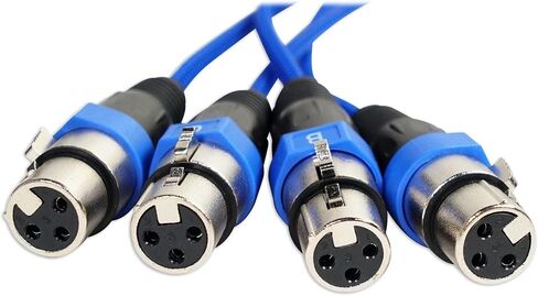 Rockville SX1650 16 Channel 50 Foot XLR Snake Cable, 100% OFC, Double Shielded in Saudi Arabia