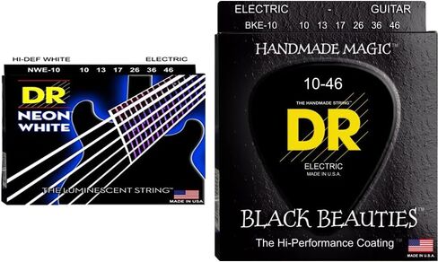 DR Strings HI-DEF NEON Electric Guitar Strings (NWE-10) in Saudi Arabia