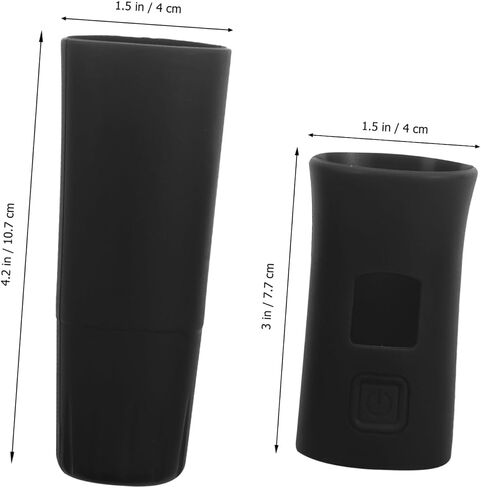 ibasenice 1 Set Microphone Protective Case Cordless Handheld Microphone Handle Cover Microphone Handle Sleeve Mic Cover Mic Handle Cover Handles Mics Mic Sleeve Wireless Generous in Saudi Arabia