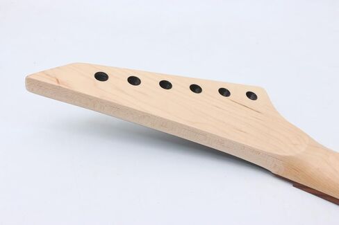 Maple Guitar Neck for jackon style part replacement 24 Fret 25.5inch Rosewood Fretboard with Skull inlay Bolt on in Saudi Arabia