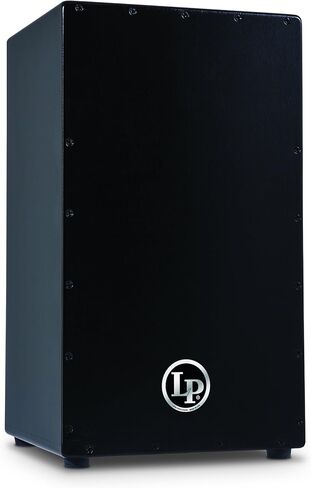 Latin Percussion Cajon, Black with Black Face, inch (LP1428NY) in Saudi Arabia