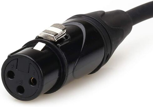 كابل ميكروفون مزدوج غير متوازن RCA إلى XLR ذكر Y، كابل سلك محول XLR ذكر إلى 2RCA ذكر Y 3 أمتار/10 أقدام in Saudi Arabia