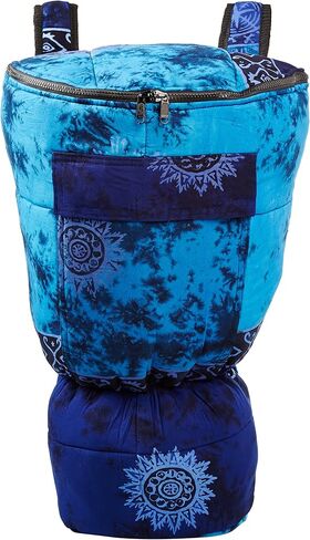 حقيبة ظهر X8-BG-BLUE-L Djembe بتصميم سماوي أزرق، كبيرة in Kuwait